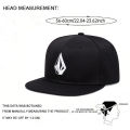 2025 Simple New Flat brimmed Hat with Diamond Embroidery Street Pop Hip Hop Hat Daily Leisure Sunshade Hat Baseball Hat Unisex.