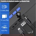 Bluetooth S18 Wireless Creative Smart Speaker Mobile Phone Audio Computer Subwoofer Outdoor Convenient Radio.