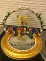 Customised thaal engagement thaal mehndi thaal engagement plate nikah mirror nikah pen plate dud plai tray decorated thaal rasme hina thaal radm thaal floral plate customised plate beautifull plate wedding occasion plate latest design thaal. 