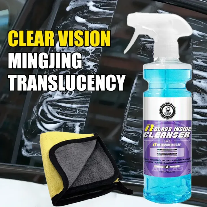 Shellac Cleaner 500ML Antifreeze Cleaning Solution Car Windscreen Cleaner Winter Glass ...