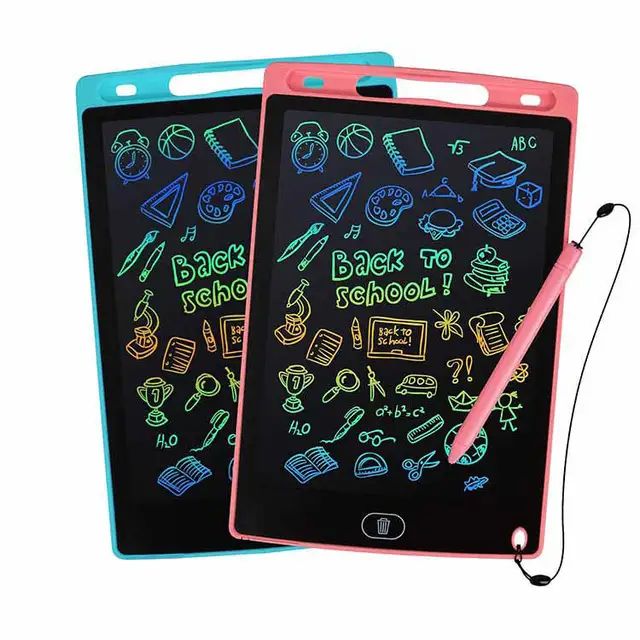 LCD Writing Tablet Screenwriting Toys Board Smart Digital E-Note Pad 6.5 Inch Light Weight Magic Slate for Drawing Playing Noting by Kids and Adults Best Birthday Gift Girls Boys