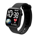 Fashionable Square LED Digital Sports Watch. 