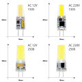 G4 LED COB Lamp E14 G9 12V 220V Dimmable 6W 9W COB LED Bulb Lampada LED Lighting Replace Halogen Spotlight Chandelier LED Lamp. 