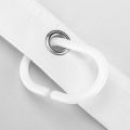 180-230cm Shower Curtains Waterproof Heavy Duty Thick Fabric Bath Curtain for Hotel Bathroom Bathtub Solid White Private Cover.