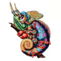 Dinosaur Wooden Jigsaw Puzzles Art Unique Butterfly Animal Shaped Puzzle Diy Leisure Game for Adults Kids Family Home Decor. 