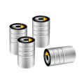 4pcs Car Wheel Tire Caps Airtight Cover For Smart Fortwo Forfour Forjeremy Forvision 451 453 Brabus Roadster. 