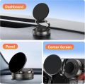 Upgraded 360° Vacuum Magnetic Car Phone Holder Ultra Strong Suction Magnetic Force Foldable Retractable Mount for Car/Dashboard.