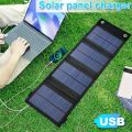 1pc USB  Solar Panel Portable Flexible Small Waterproof 5V Folding Solar Panels Cells For Mobile Phone Battery Charger. 