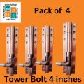 Heavy Duty, Unbreakable Door Locks, ( Tower Bolts )  6 inch & 4 inch with Band Rod.. 