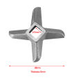 Meat Grinder Knife Mincer Plate Disc Knife with Hole Replacement Accessories With 11/12/14.5mm Inner Hole Kitchen Accessories.
