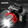 LED Sensor Headlamp Camping Search Light Head Flashlight Rechargeable Powerful Head Lamp Front Lanterns Headlights 5 Styles. 