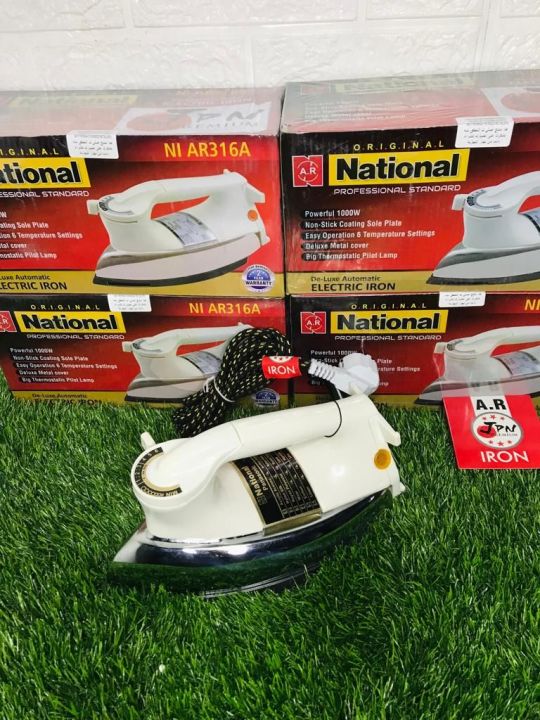 Non-Stick Coated Soleplate Electric Dry Iron