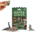 50pcs Creative DIY Paper Cats Handmade DIY Paper Cat Dog Dinosaur Folding Animal Folding Paper Set Cute Origami Craft Kit. 