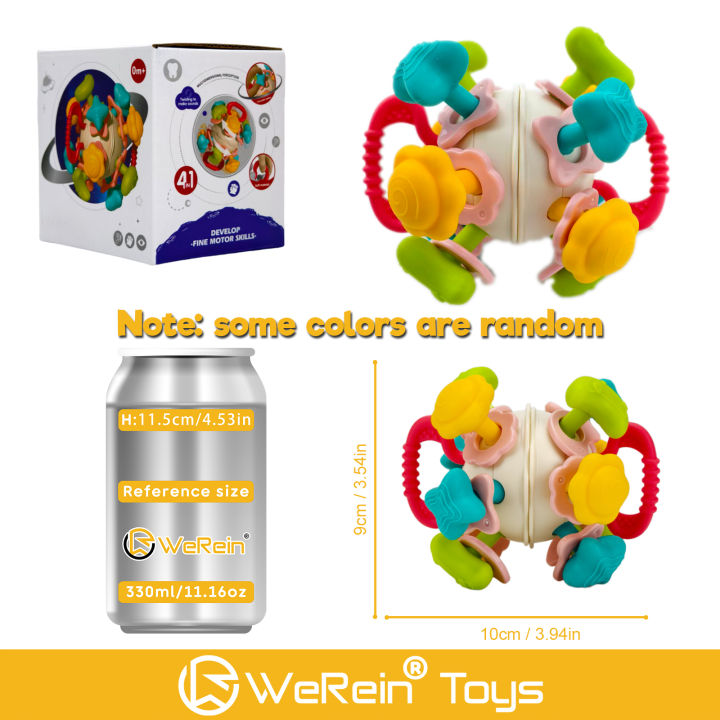 PLANET%20THEME%20GRABBLE%20MANHATTAN%20BALL%20TEETHING%20COMFORT%20FOR%20BABY%20-%20Image%202