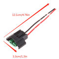 2Pcs H11 H8 Female Connector Adapter Wiring Harness Socket Car Wire Cable Plug for Foglight Head Light.