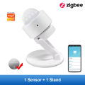 Zigbee Motion Sensors Smart Tuya Human Body Sensor Body Movement PIR ZigBee Motion Wireless Connection Smart Home Security Alarm. 