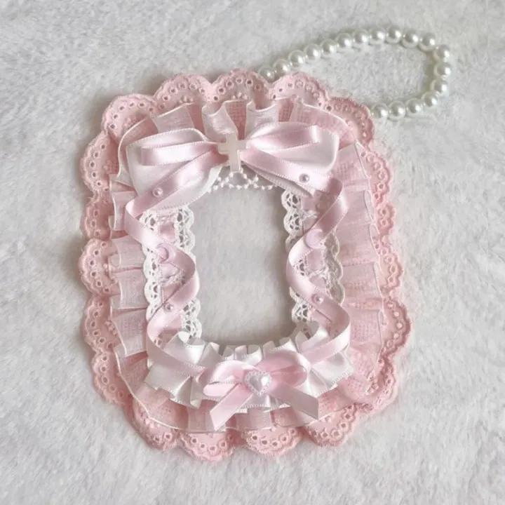 Sweet%20DIY%20Plush%20Card%20Holder%20with%20Ribbon%20Anime%20Lace%20Photocard%20Case%20Lolita%20Idol%20Display%20Photo%20Protector%20Case%20Card%20-%20Image%202
