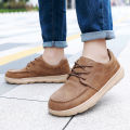 Men's casual leather shoes Genuine Leather Men's Casual Shoes Summer Men Shoes handmade Leather Men Loafers. 