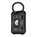 Case For Airtag with Keychain, Shockproof AirTag Holder,Anti-Scratch AirTag Cover Tracker Key Ring Dog Collar AirTag Protector. 