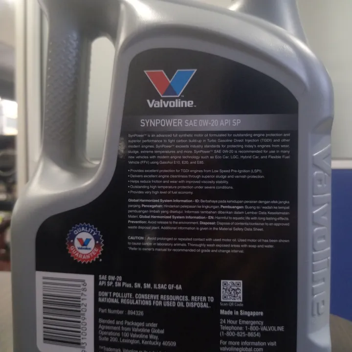 Valvoline%20Full%20Synthetic%20OW-20%20-%20Image%202