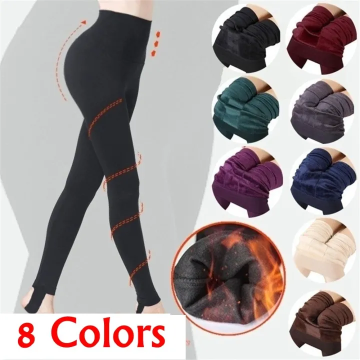 Women%20Winter%20Thermal%20Warm%20Thick%20Pantyhose%20Fluff%20Lined%20Stretch%20Slim%20Leggings%20Pants%20-%20Image%204