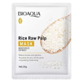 BIOAQUA Rice Raw Pulp Moisturizing Face Mask Sheet Pack of 4 & Pack of 1. 