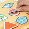 Montessori Baby Busy book My First Quiet Book Paste Early Learning Education Toy Children Toy Matching Game for Babies.