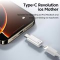 Hao BoType C To IOS Headphone Audio Adapter USB C Male To IOS Female Connectors for IPhone 16 15 IPad  Earphone Converter. 