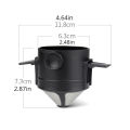 Collapsible Coffee Filter Portable Stainless Steel Drip Coffee Tea Holder Funnel Basket Reusable Tea Pot Holder Coffee Dripper. 