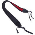 Skidproof neoprene red neck strap for dslr camera binocular   fuji. 