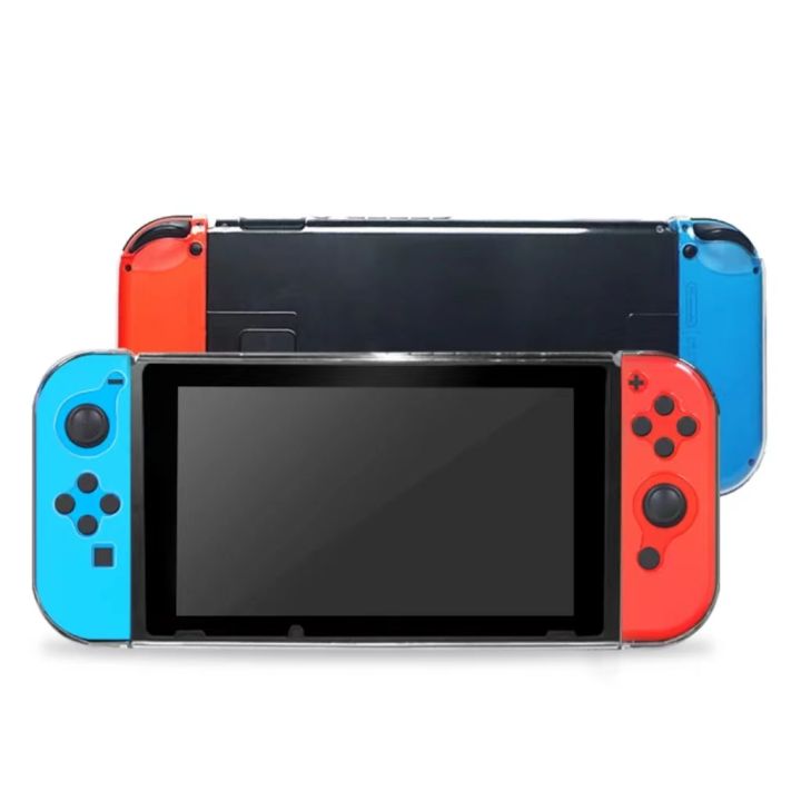Ultra - Slim and Durable TPU Transparent Case for Switch: Ultimate Console Protection
