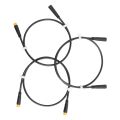 3 Pin Extension Cable Sensor for BAFANG Electric Bicycle Motor Drive Thumb Throttle Ebike Conversion Female Male Connector Cable. 