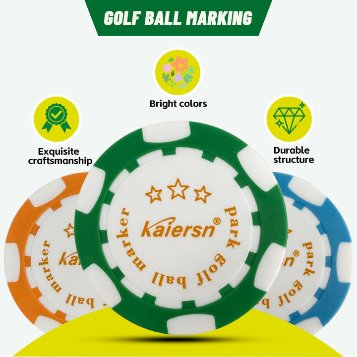 Kaiersn%209Pcs%20Golf%20Ball%20Marker%20With%20Golf%20Hat%20Clip%20Tool%20Golf%20Marker%20Chips%20Outdoor%20Golf%20Accessories%20-%20Image%204