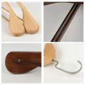 Wide Shoulder Wooden Hangers, Suit Hangers with Non Slip Pants Bar, High-Grade Solid Wood Coat Hangers for Jacket Clothes Hanger. 