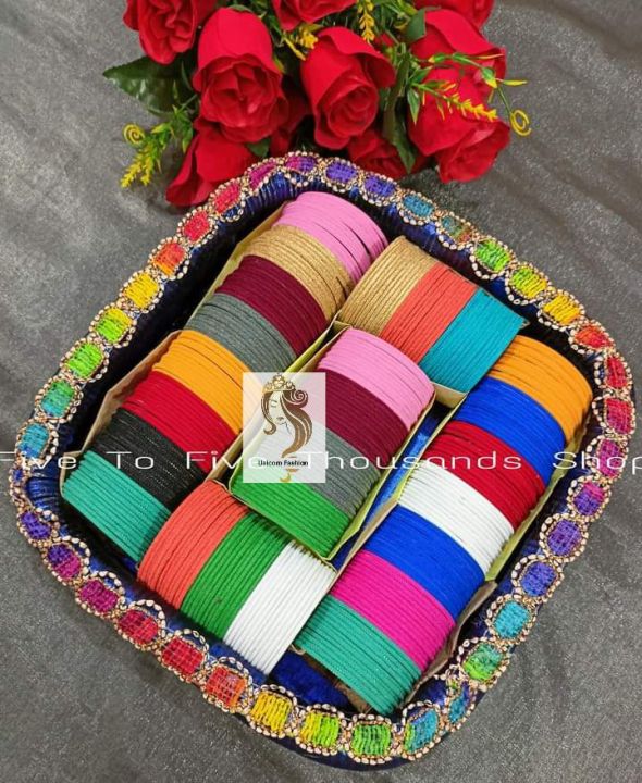Metal Velvet churi - 12 Dozen | Daraz.com.bd