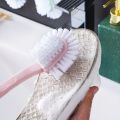Creative Five-sided Shoe Brush Double-sided Ring Decontamination Gap Shoe Brush Household Plastic Bathroom Cleaning Brush. 