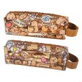 Cartoon Capybara Pencil Cases Cute Pen Bags Kawaii Zipper Pencil Case Students Stationery School Office Supplies . 