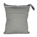 1PC Waterproof Nappy Dry Bag Reusable Yoga Gym Bag Dirty Wet Clothes Toiletries Bag With Two Pockets For Swimsuit Storage. 