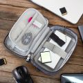 Travel Storage Bags For Cable Portable Electronics Organizer For Charger Power Bank, Zipper Electronics Accessories Case. 