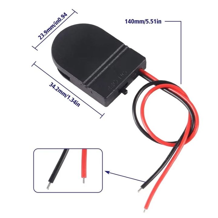 10PCS%20CR2032%20Button%20Coin%20Cell%20Battery%20Socket%20Holder%20Case%20Cover%20With%20ON-OFF%20Switch%203V%20battery%20Storage%20Box%20-%20Image%202