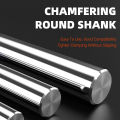 HUHAO 4 6 8 20mm HRC65 Milling Cutter HSS M2 End Mill Carbide 2 Flutes Spiral Router Bit CNC Tools for Aluminum Stainless Metal. 