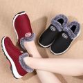 Waterproof Winter Boots for Women 2024 New Plush Snow Boots Women Ankle Boots Warm Black Couple Cotton Couples Platform Shoes.