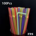 100 pcs | Disposable Multi Straw for drinks. 