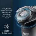 Philips Wet and Dry Electric Shaver Series 5000X with 360-D Flex Heads -X 5006/00. 