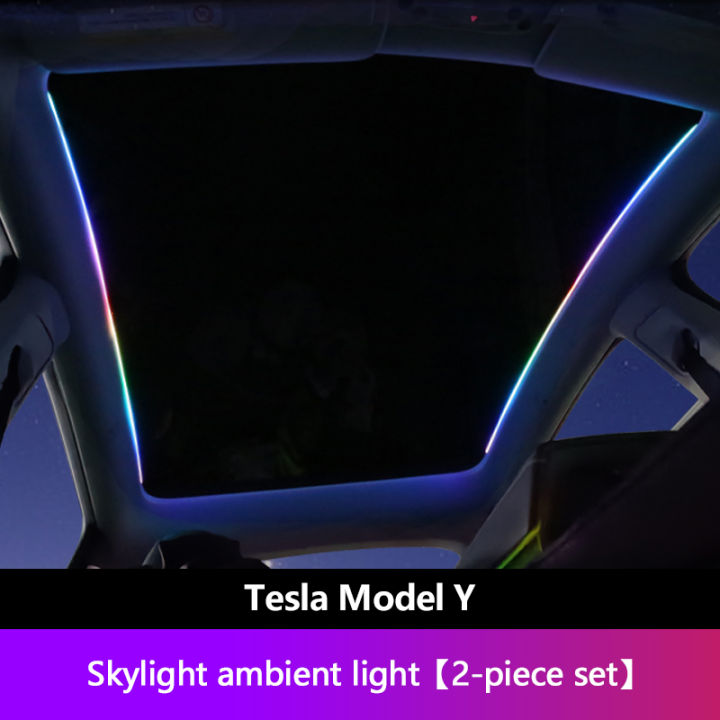 VASTZ for Tesla Model Y 3 Car Skylight Ambient Light Automobile Sunroof ...