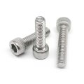 100/50/20/10pcs M2 M2.5 M3 M4 M5 M6 M8 Allen Hexagon Hex Socket Cap Head Screw Bolt Length 4-60mm DIN912 A2 304 Stainless Steel. 