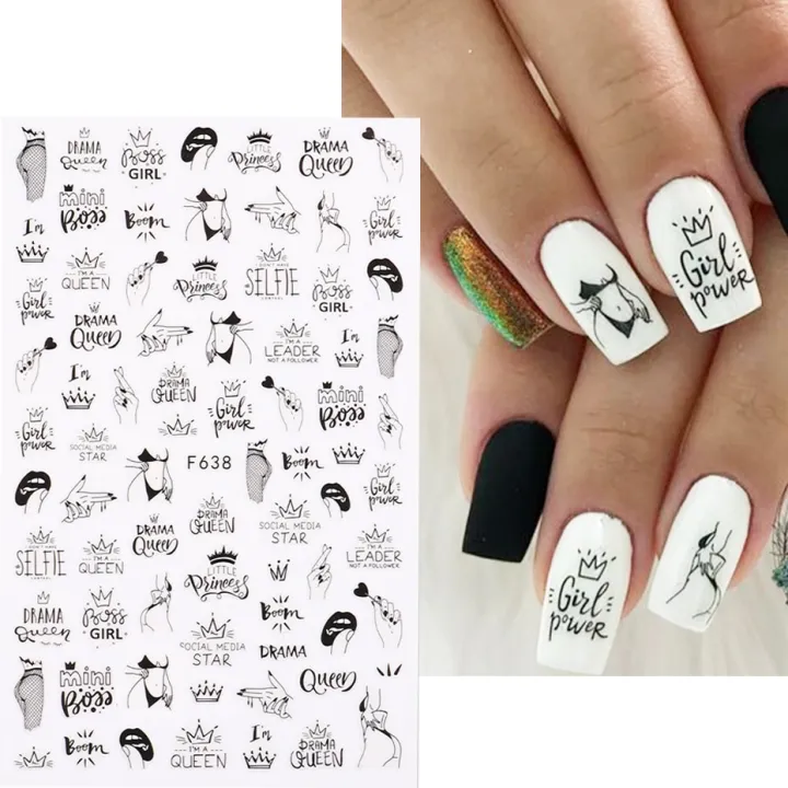 2pcs%20Heart%20Love%20Design%203D%20Nail%20Art%20Stickers%20English%20Letter%20Cool%20Girl%20Face%20Sliders%20Valentine%20Day%20Manicure%20-%20Image%203