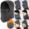 New Fashion Warm Cap Winter Men Women Hats Waterproof Thermal Fleece Balaclava Hat Hooded Neck Warmer Hiking Scarves Hats.