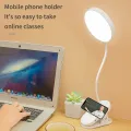 Table Lamp USB Rechargeable Desk Lamp Clip Bed Reading Book Night Light LED Touch 3 Modes Dimming Eye Protection Light Plug in. 