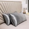 1Pcs Pillowcase Pillow Cover Silky Satin Hair Beauty Pillow Case Comfortable Pillow Case Home Decor Wholesale. 